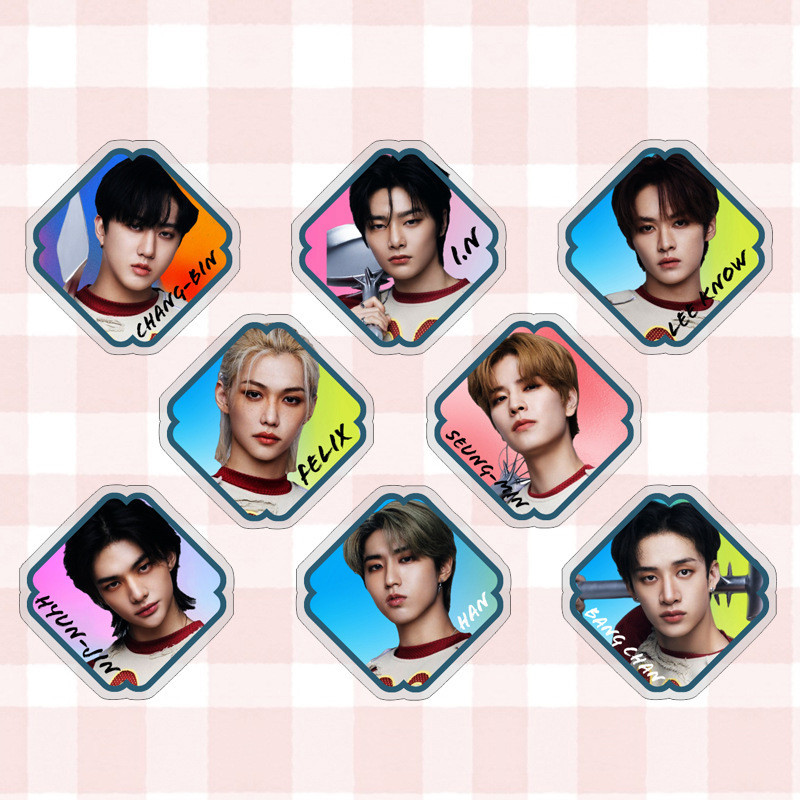 SK Fang Chan Lee Min Ho Seo Chang Bin Hyun Chen Han Ji Cheng Hàng Hóa Acrylic Trâm XZ-13