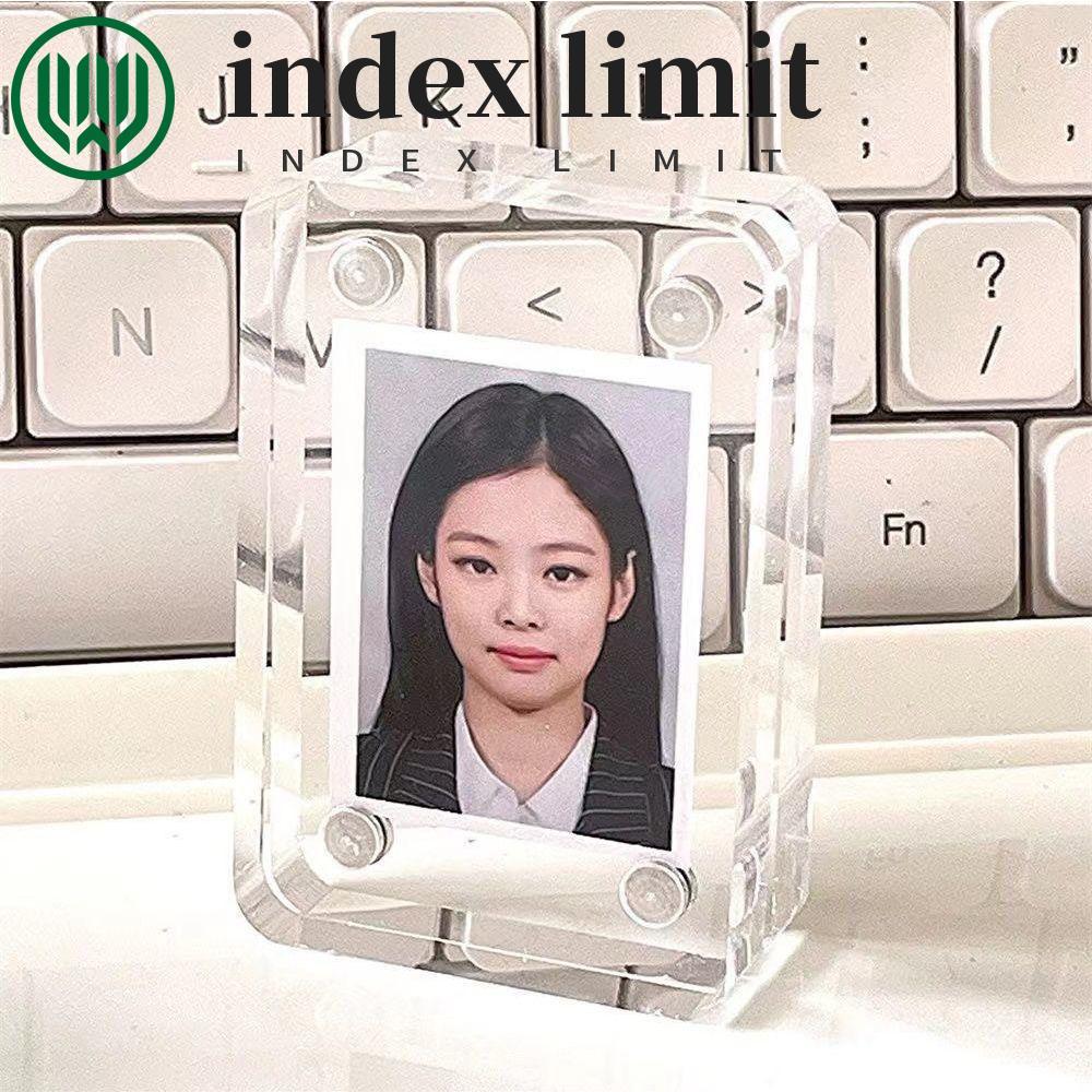 INDEX GIỚI HẠN Khung Ảnh Đứng Sáng Tạo Photocard Giá Đỡ Acrylic Trong Suốt Quà Tặng Kpop Thần Tượng 