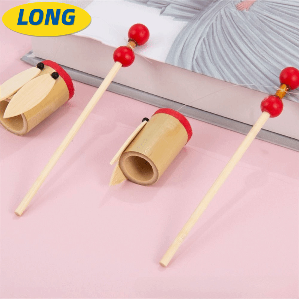 LONNGZHUAN Cicada Noisemaker, Sản xuất âm thanh tre Máy tạo âm thanh Cicada tre, Đồ chơi làm âm than