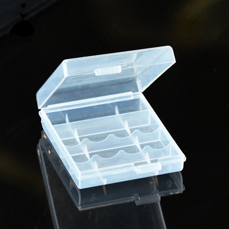 Crlnhc AAA / AA sang C / D Pin Pin Pin Hộp Bảo Quản Bộ Chuyển Đổi AAA AA Hộp Đựng Hộp Chuyển Đổi Vn