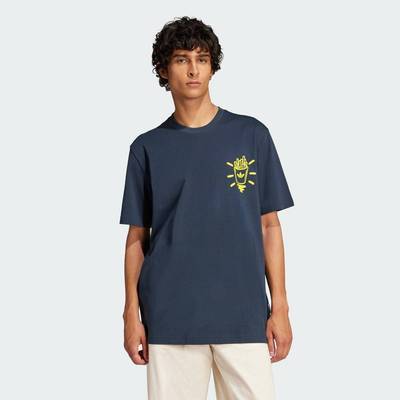 adidas Phong cách sống Áo Thun adidas Originals Nam Màu xanh da trời JP4500