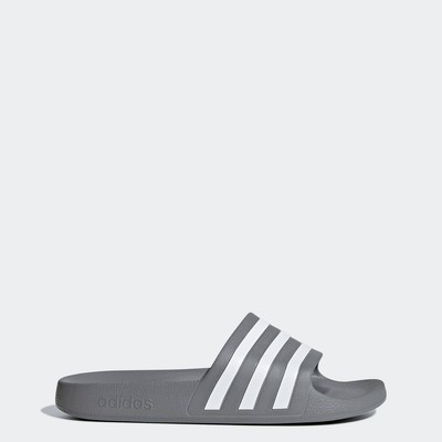 adidas Bơi lội & Phong cách sống Dép quai ngang Adilette Aqua Unisex Xám F35538
