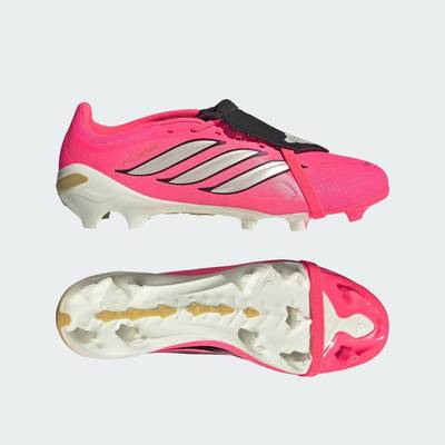 adidas Bóng đá Giày Đá Bóng Firm Ground Predator League Lưỡi Gà Gập Unisex Hồng JP6271