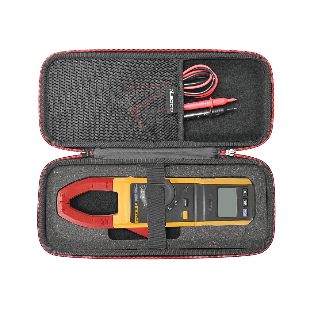 Hộp đựng RLSOCO cho Fluke 378 FC / 381 / 393 FC / 377 FC AC / DC TRMS Kẹp không dây điện áp không ti