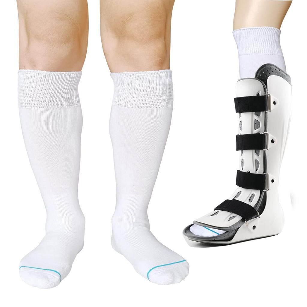 Giày Đi Bộ Tất Bệnh Viện Tất Lót Cho Chỉnh Hình Boot Walker Brace, Tất Boot Cho Air Cam Walkers Và G