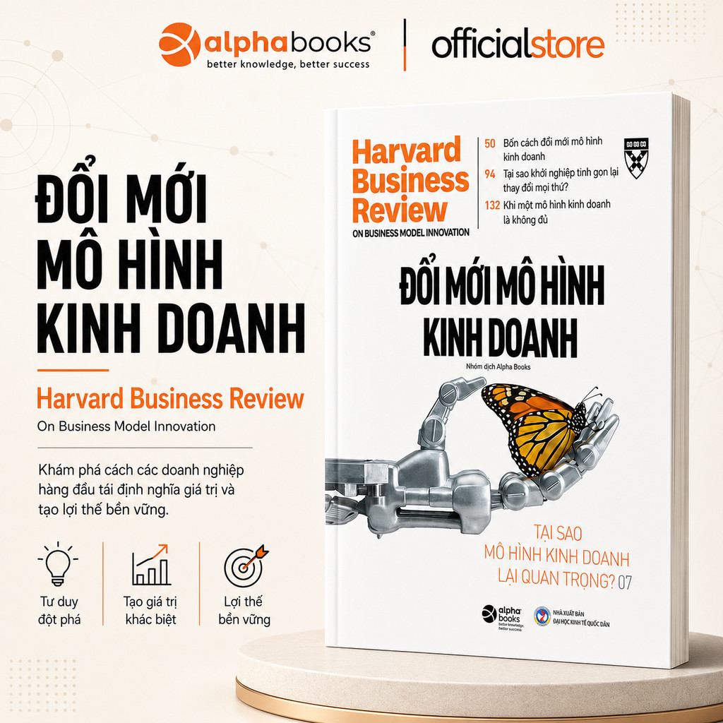 Sách - HBR Onpoint  - Đổi Mới Mô Hình Kinh Doanh (Tái Bản 2022) - Alpha Books