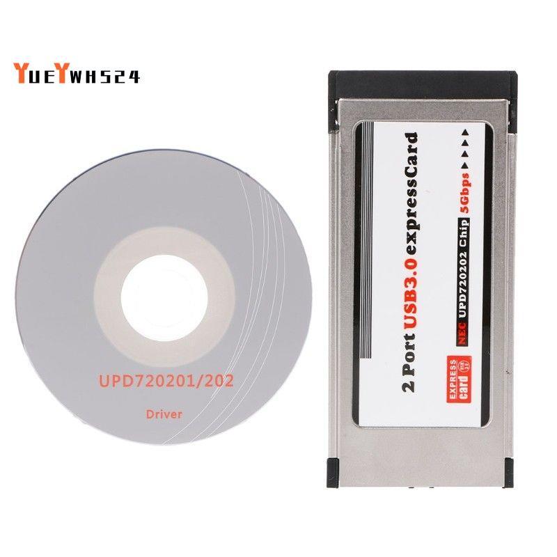 Bộ chuyển đổi thẻ Express sang Usb 3.0 2 cổng 34 Mm Expresscard