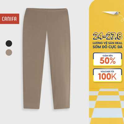 Quần giữ nhiệt nữ CANIFA mỏng nhẹ giữ ấm tốt 6IB25W001