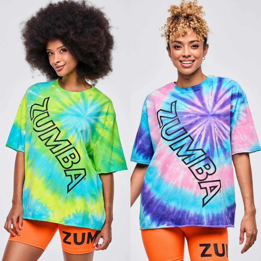 Mới đến Zumba Fitness Wear ZW Tee Neon Boxy Top