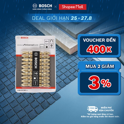 Đầu vặn vít ngắn Bosch ngắn và dài