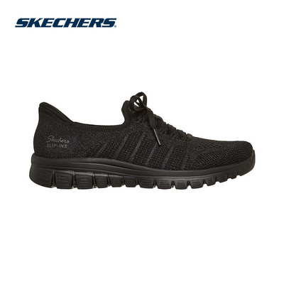 Giày Búp Bê Nữ Skechers Slip-Ins Modern Comfort Graceful Trend Seeker - 100970-BBK Air-Cooled Memory Foam