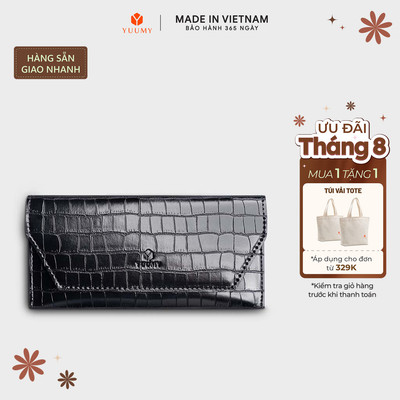 Ví Yuumy ( Thời trang nữ kiểu cầm tay dáng dài - Ví da Verein YV94)