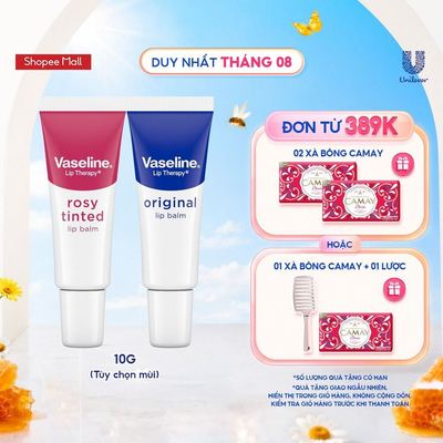 Son dưỡng môi Vaseline Therapy 10G (tùy chọn)