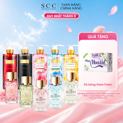 COMBO 1 Sữa Tắm 640g + 1 Nước Hoa 50ml CINDY BLOOM So Slay - Sexy Rexy - Aroma Flower - Romantic Muse