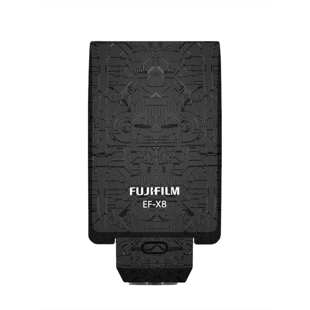 Đi Bộ Donkey Thích Hợp Cho Fuji EF-X8 Màu Flash Bảo Vệ Phim Phụ Kiện Miếng Dán Da Đổi Màu Phim