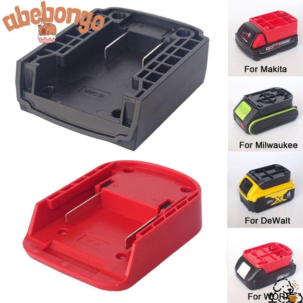 ABEBONGOTF DIY Adapter, Đầu nối pin bền ABS, Vỏ đầu sạc di động cho pin Lithium Makita / DeWalt / WO