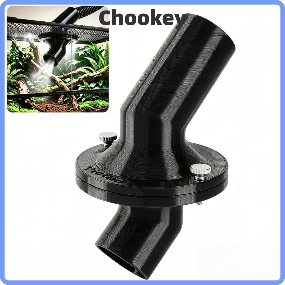 Bộ chuyển đổi Fogger bò sát CHOOKMY, Bộ chuyển đổi ống phun có thể điều chỉnh không khoan, Bộ chuyển