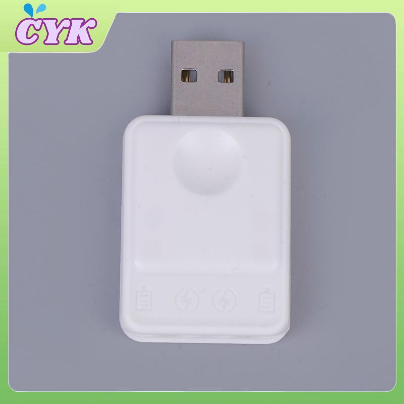 CYK CR425 Sạc Pin Phao Câu Cá Điện Sạc CR425 Pin Sạc USB Bộ Chuyển Đổi Sạc 2 Lỗ Cho Phao Câu Cá LED.