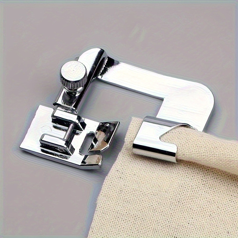 Gia Đình Đa Năng Máy May Phụ Kiện Uốn Edge Presser Foot 3 4 6mm 4 / 8 6 / 8 8 / 8 Edge Presser Foot 