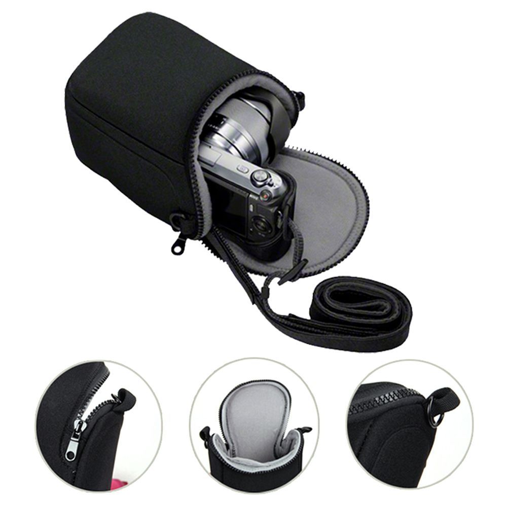 Thích hợp cho Samsung NX1000 NX1100 NX2000 NX3000 NX3300 Micro Đơn Túi Bảo Vệ