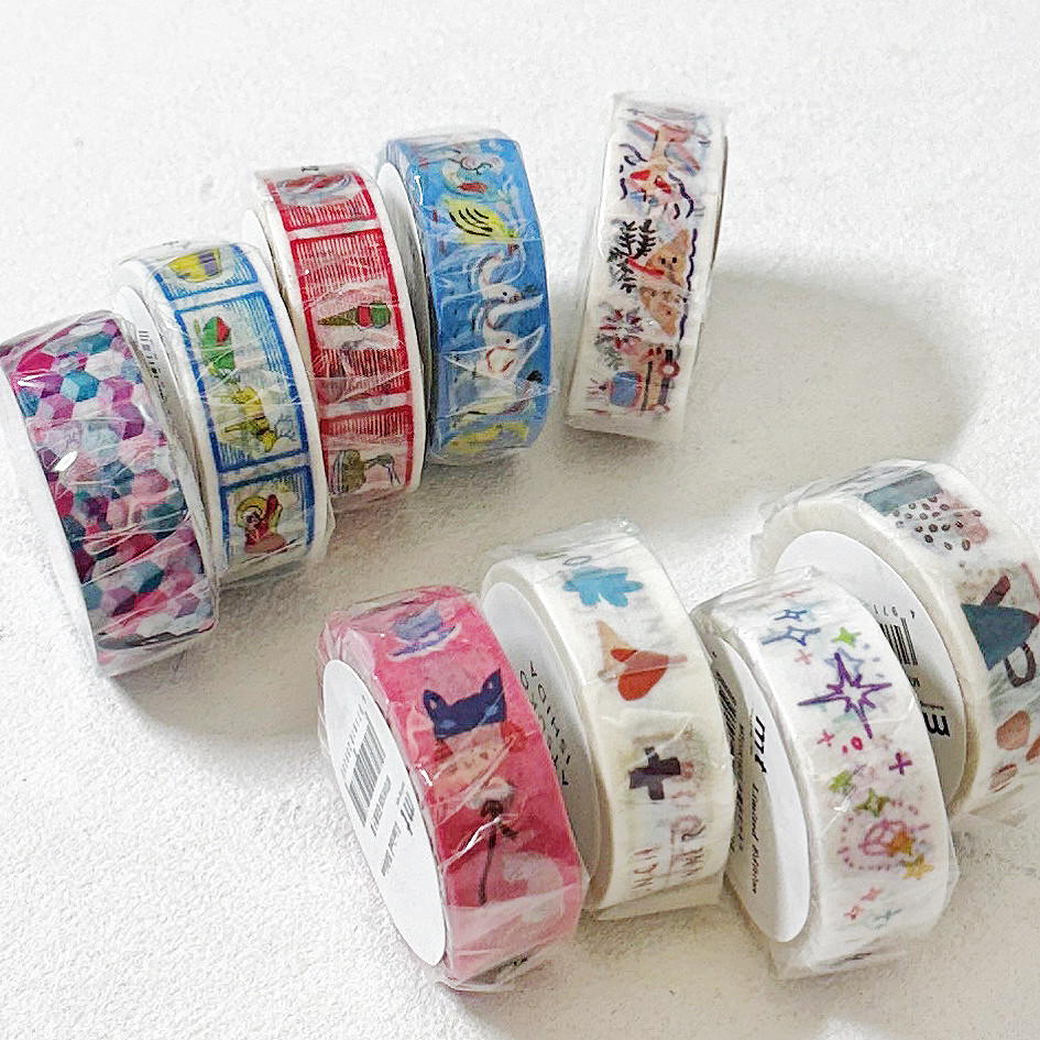 Trà Trà Trà 丨 Hàng có sẵn Nhật Bản MT Ishida Touko Sparkling Star Cube paul cox Food Cat Tape