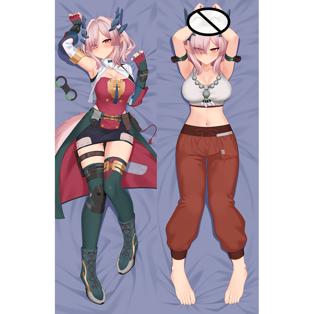 Arknights Terminus Miifu Gợi Cảm Dakimakura Ôm Thân Gối Otaku Vỏ Gối Đệm Chăn Ga Gối Mới