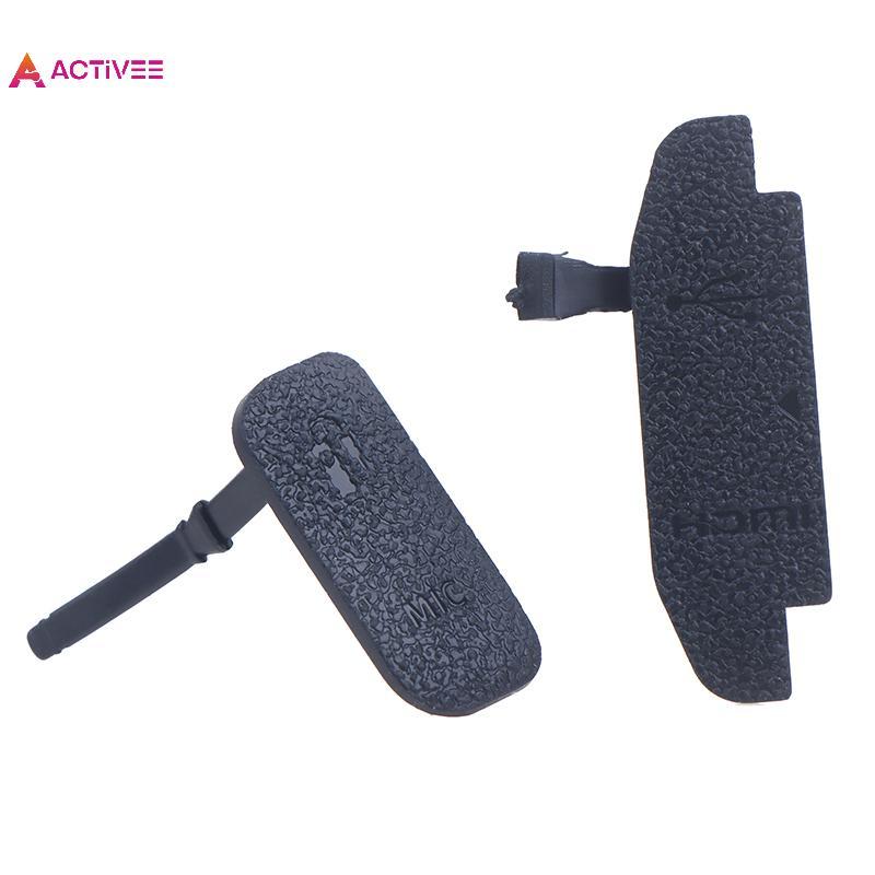 < Activee > Mới Cho 600D 700D 650D 750D 760D 800D Vỏ USB MIC Nắp Cao Su Nắp Ốp Lưng Phần Camera Đẹp
