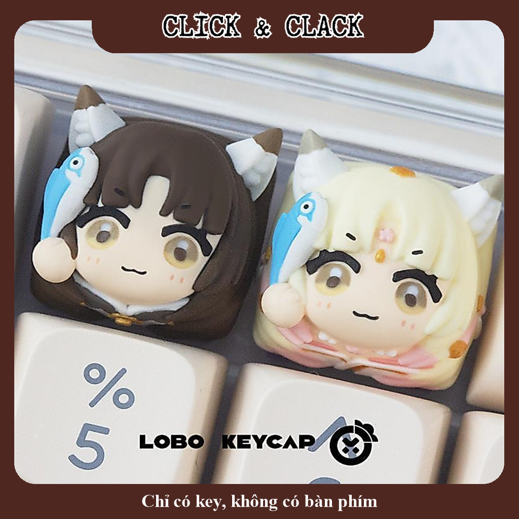 Keycap Artisan Naraka: Bladepoint - Kurumi Tsuchimikado Nhựa Epoxy dùng cho bàn phím cơ - LOBO KEYCA