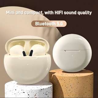 Tai nghe không dây Pro6 Tai nghe nhét tai Bluetooth Giảm tiếng ồn Âm thanh nổi Tai nghe nhét tai chất lượng cao