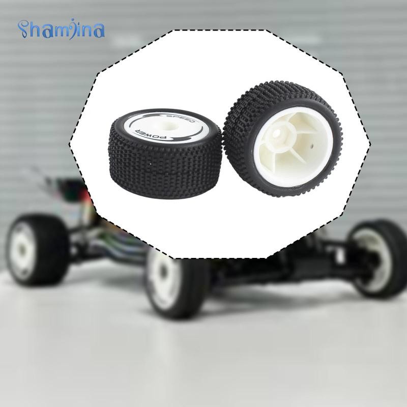 2 Chiếc Bánh Sau Lốp Xe RC Lốp Xe Thay Thế RC Phụ Kiện Xe Hơi Cho Wltoys 244016
