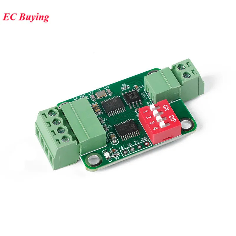 EC buying TTL Serial to CAN Bus Module TTL sang RS232 Module Serial to CAN Bảng dữ liệu truyền dẫn t