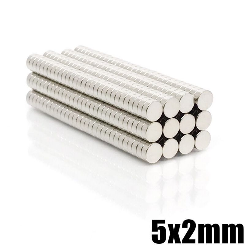 Nam châm siêu mạnh Đĩa tròn Trái đất Nam châm Neodymium NdFeB N35 Nam châm tủ lạnh Nhà nhỏ Magn