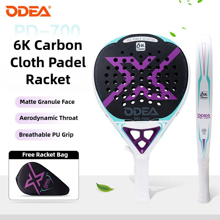 Vợt lót ODEA PD-700 - Made with Carbon Fiber, Matte Poly Surface, Ideal for Aggressive Players