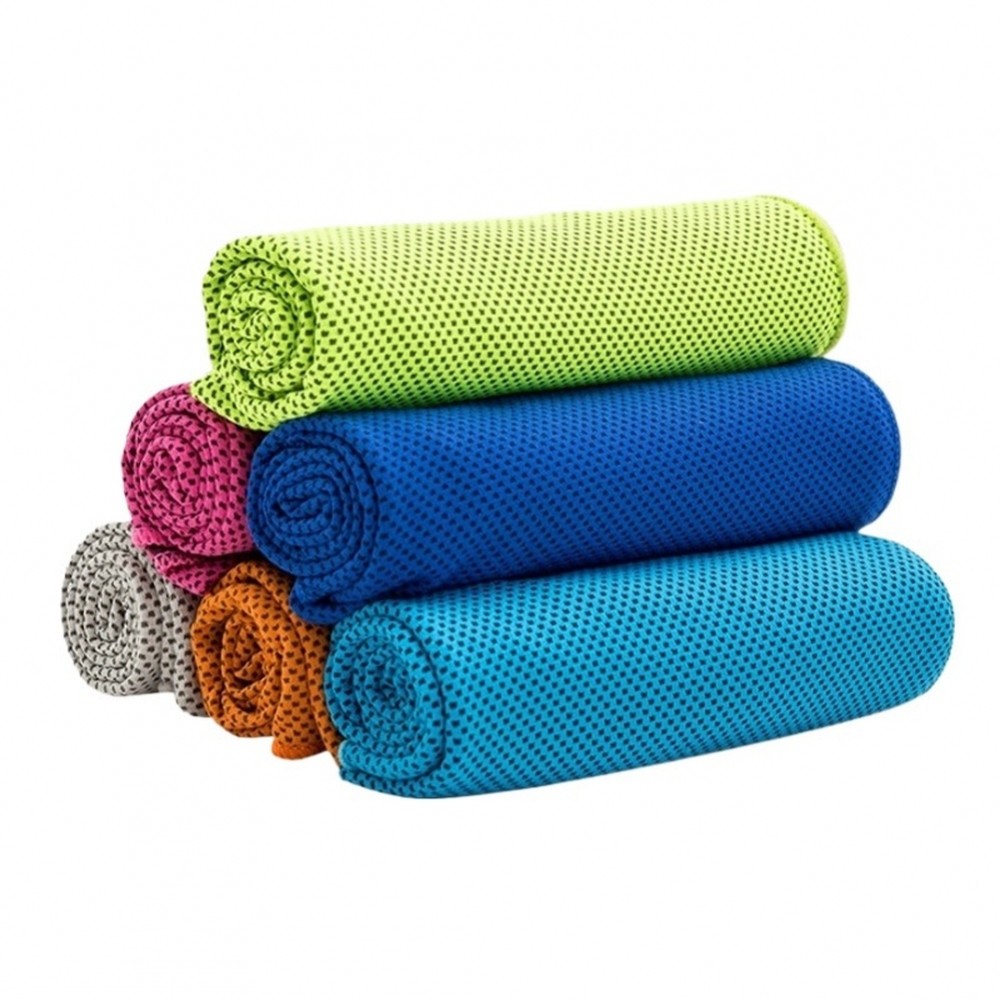 [NEW]Cooling Towel Breathable Mesh Fabric High Density Structure Moisture Absorption-flash sale