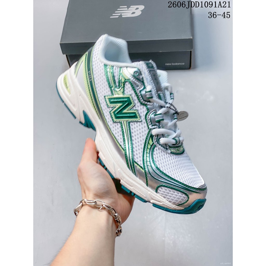 New Balance NB740, giày nam nữ, nhẹ, thoáng khí, retro, phối màu basic, phù hợp daily casual