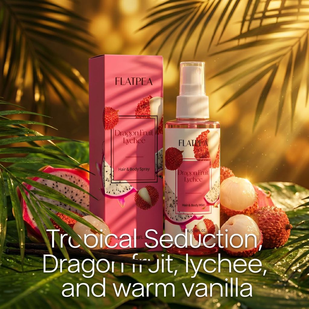 Nước hoa bán chạy Lychee Dragon Fruit Perfume Spray 100ml Fruity Long Lasting Hàng có sẵn Bán buôn