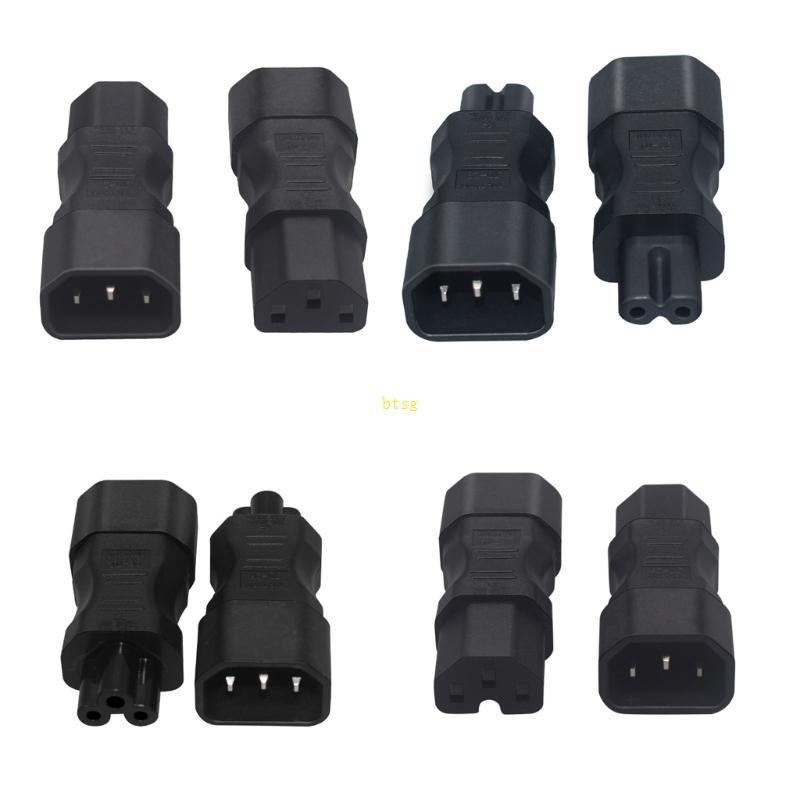 Btsg Hiệu suất cao C14 sang C13 C14 sang C15 C14 sang C5 C14 sang C7 Adapter Nam Nữ Loại Thẳng Kích 