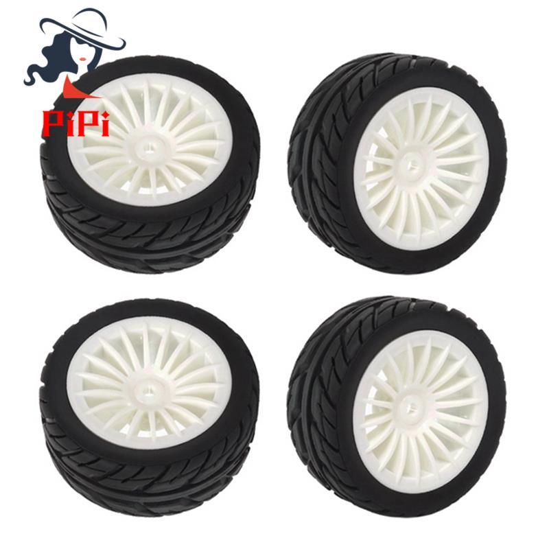 4 Lốp Cao Su Lốp Bánh Xe Cho SG1603 SG1604 1603 UD1601 UD1602 UD1603 UD1604 1 / 16 RC Xe Nâng Cấp Ph