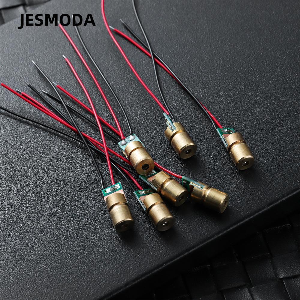 JESMODA 1 / 3 / 5 / 10pc Laser có thể điều chỉnh Mini 5 triệu watt Mô-đun Diode chấm chất lượng cao