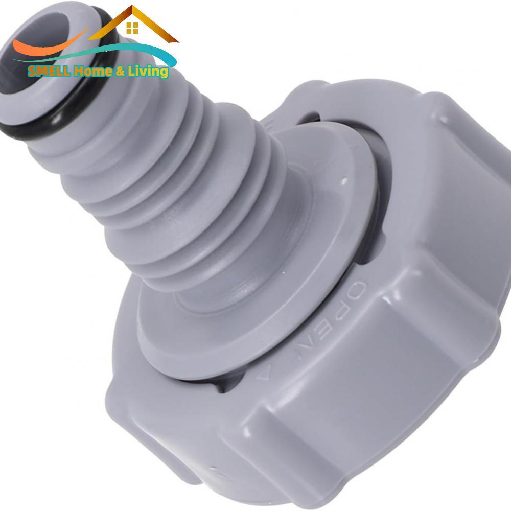 Đầu nối thoát nước bể bơi có kẹp thép không gỉ và vỏ ABS P6H1419