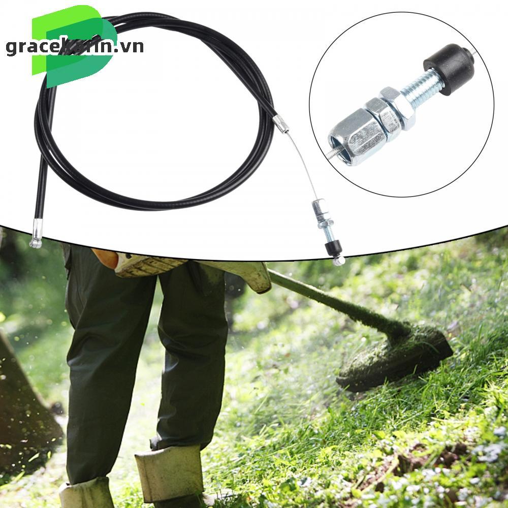 Throttle Cable 130 Cm Black For Honda GXV160 HRJ216 HRJ196 Practical 1 Pc