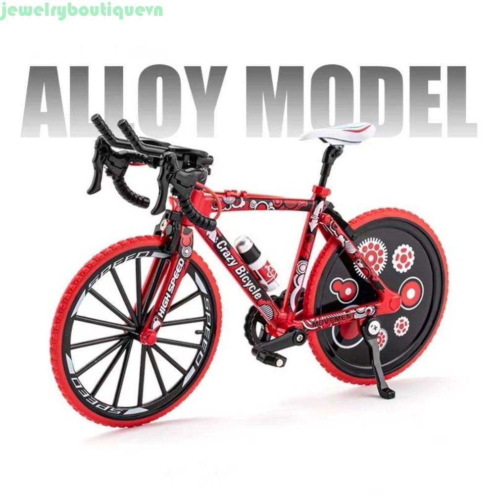 Đồ chơi mô hình xe đạp JEWE, Road Mountain TT Racing Finger Mini Bike, Trẻ em Người lớn Hợp kim kim 