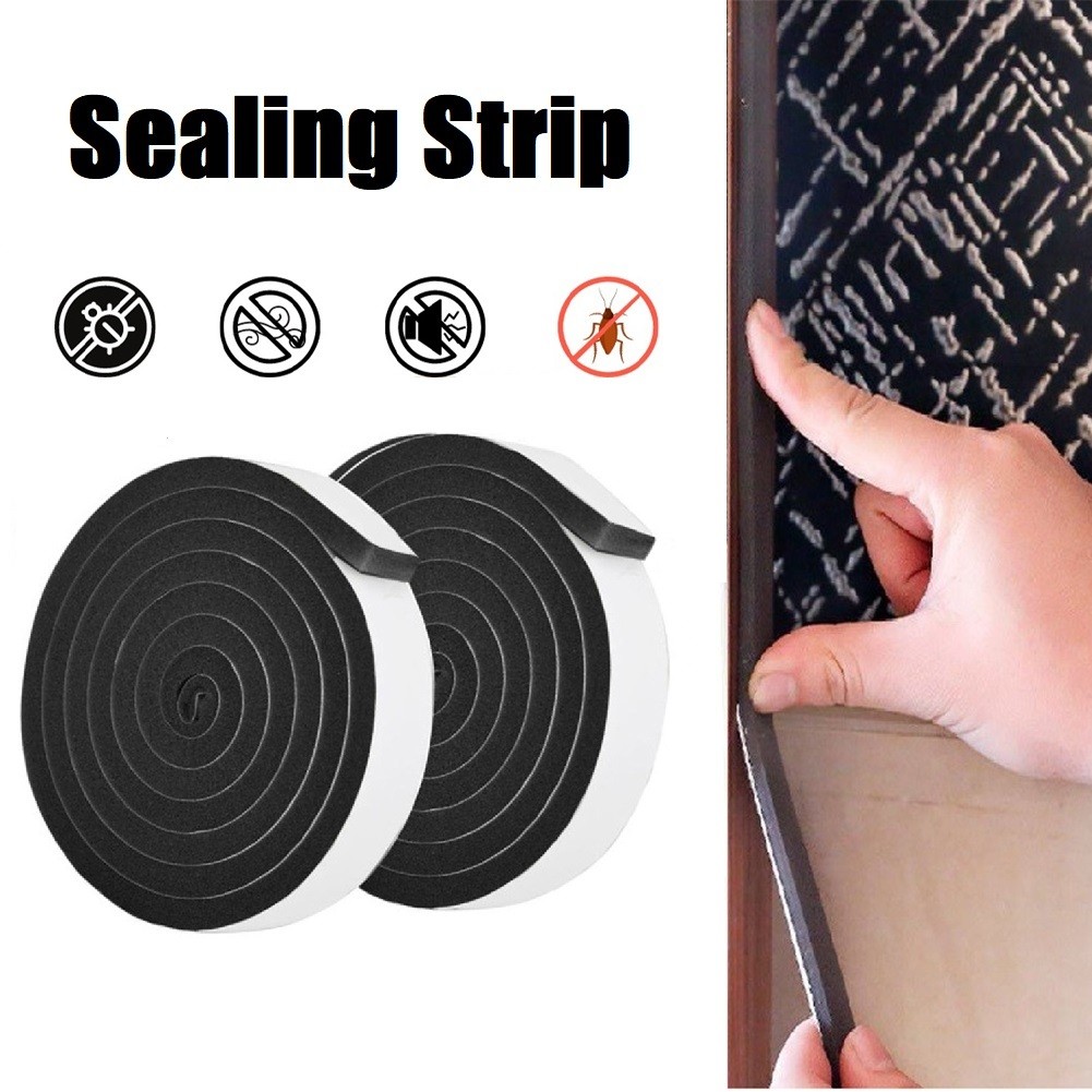 [NISO]Waterproof Casement Sealing Strip 4m Length Noise Insulation & Windshield Guard