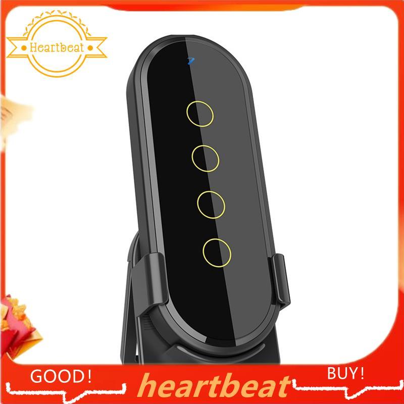 Tuya ZigBee Wireless 4 Gang Touching Light Switch Smart Home Scene App Điều khiển từ xa A