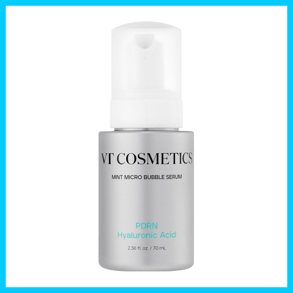 VT COSMETICS [mỹ phẩm vt] Serum bong bóng siêu nhỏ PDRN Mint, 70ml, 1pc / Serum Hàn Quốc / Micro Bub