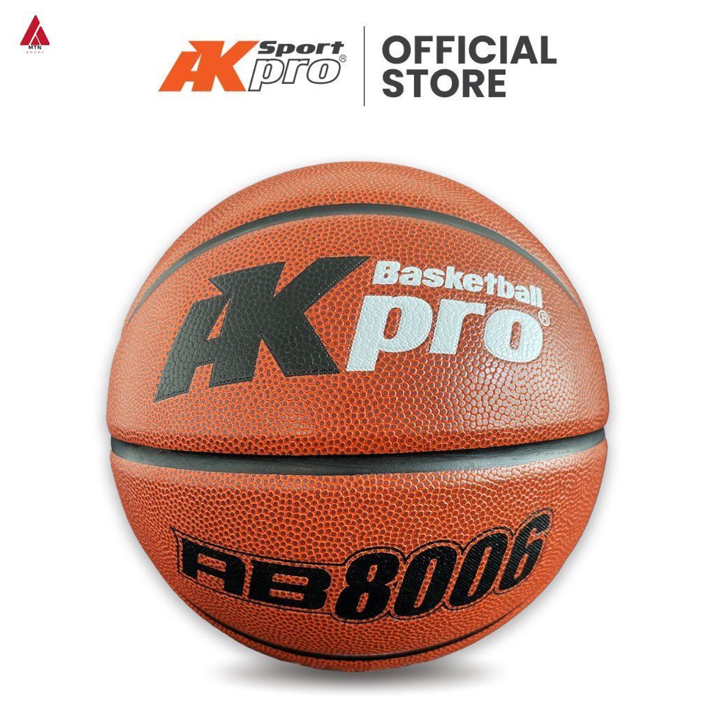 Bóng rổ Da AKpro AB8006 số 7 - Tặng kim bơm - Chính hãng MTN SPORT