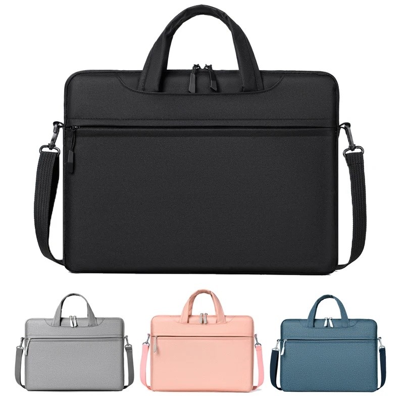 Túi Laptop 13.3 14.1 15.6 Inch Máy Tính Messenger Tay Cho Macbook Air Pro Notebook Case Túi Xách Sho