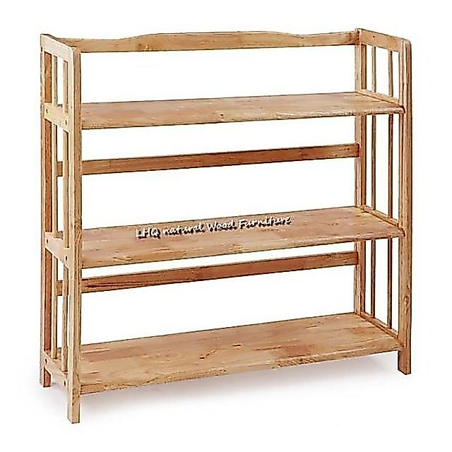 Kệ sách gỗ 1m - 3 tầng