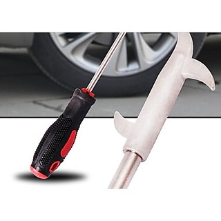 Cây cạy đá lốp xe kiêm tuốc nơ vít 4 cạnh