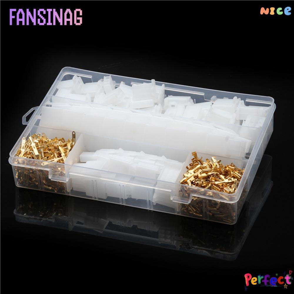 FANSINAG 580 Chiếc Pin Header Connector, Pin Count 2 3 4 6 9 Crimp Terminal Wire Connector Kit, Các 